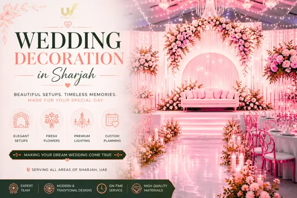 Wedding Decoration in Sharjah