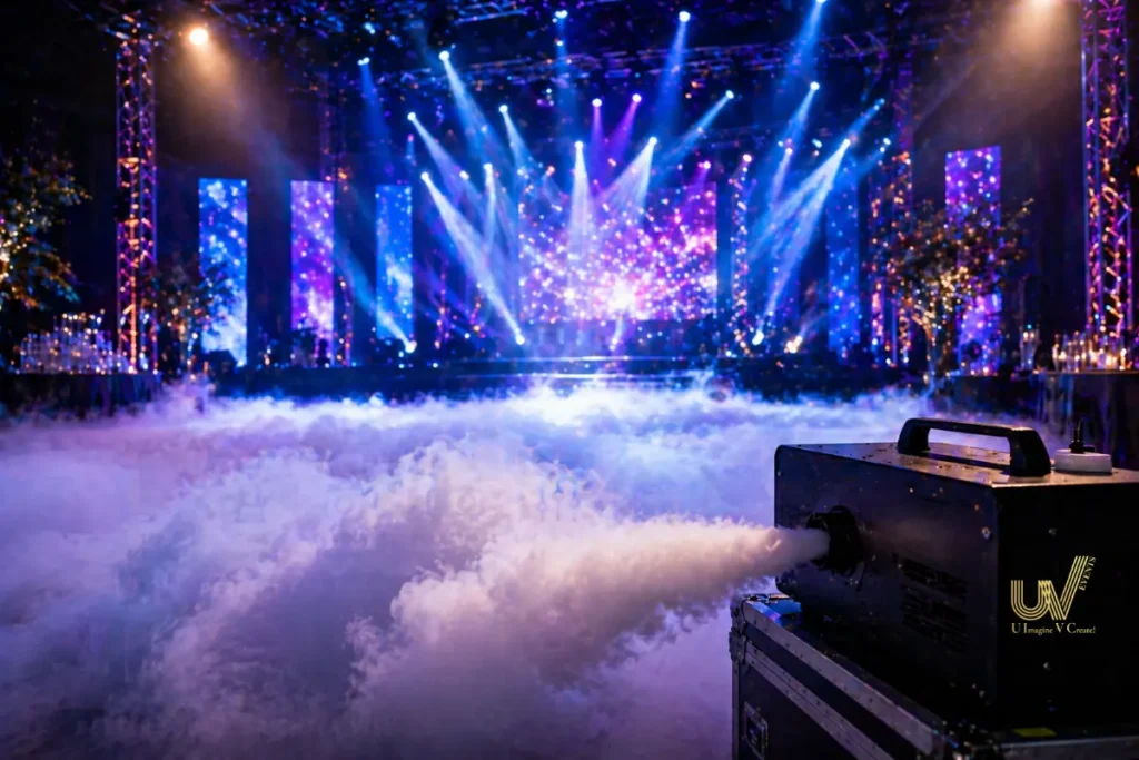 Fog machine Rental for wedding birthday and special events