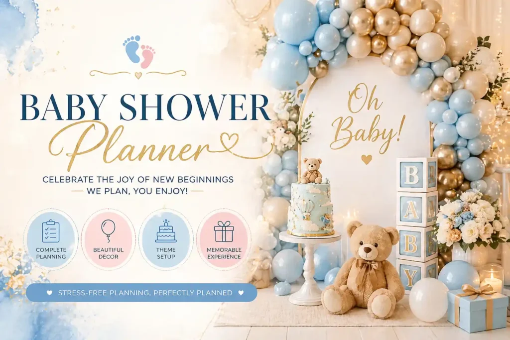 Baby Shower Planner in Dubai, UV Events Planner