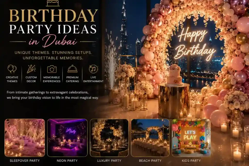 Birthday Party Ideas in Dubai