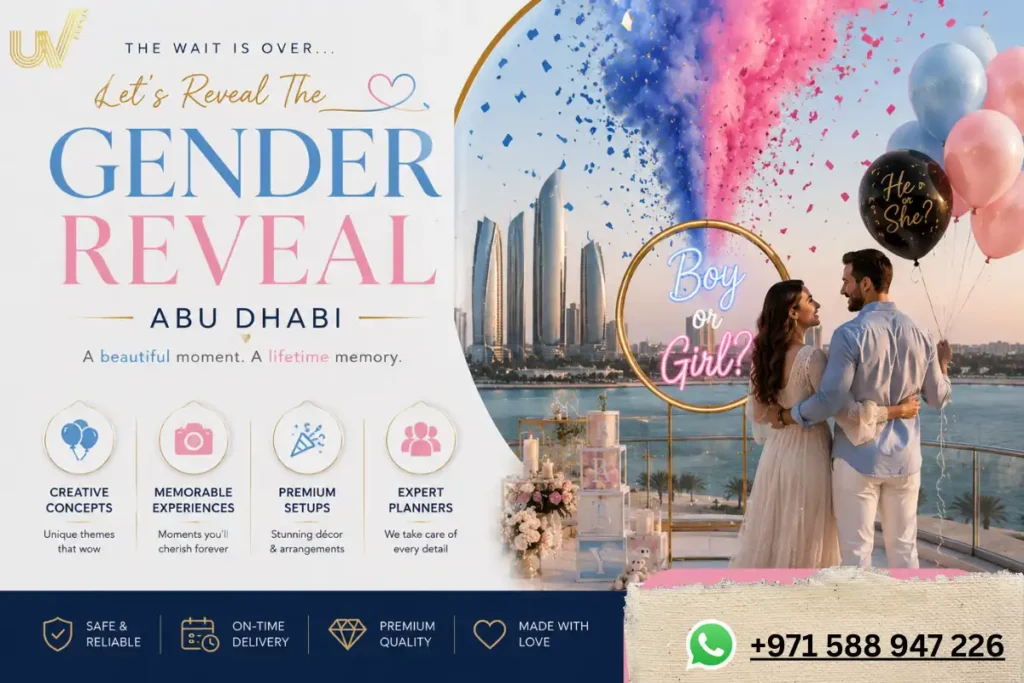 Gender Reveal Celebration in Abu Dhabi