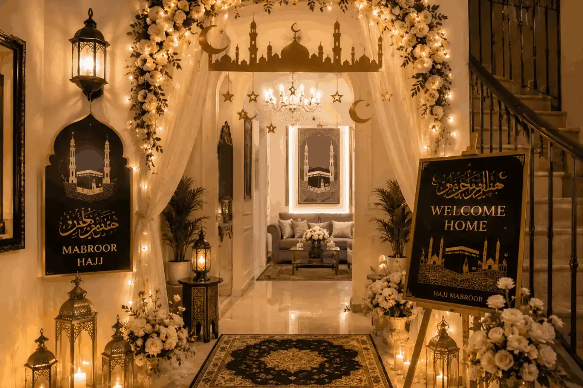 Hajj Welcome Home Decoration