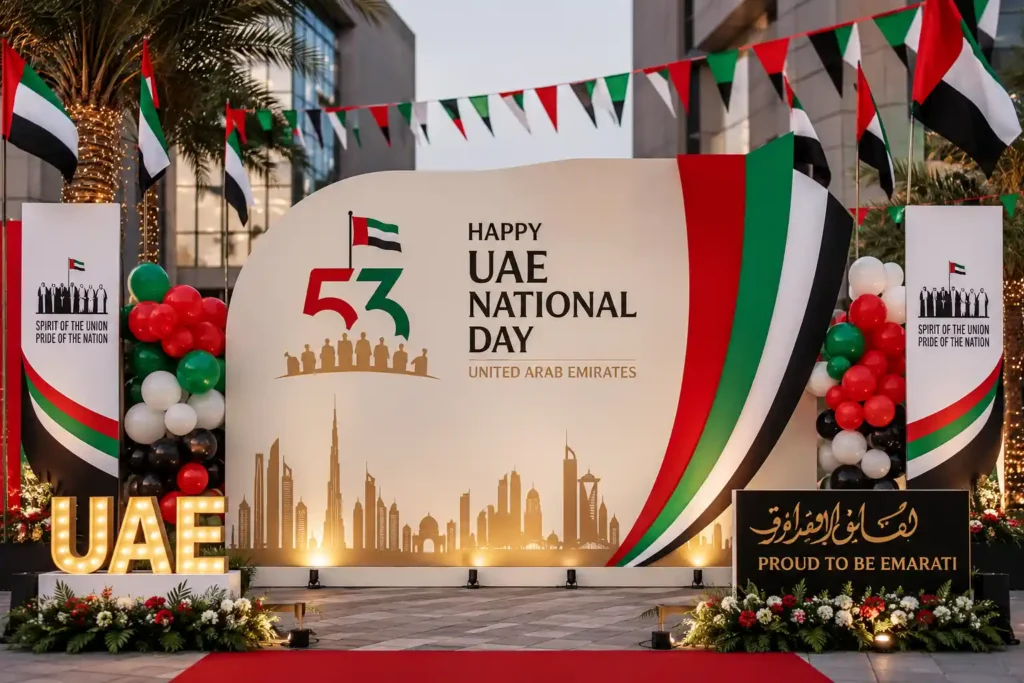 UAE National Day Decoration Dubai