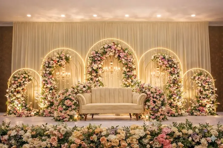 Wedding Reception Decoration in Dubai